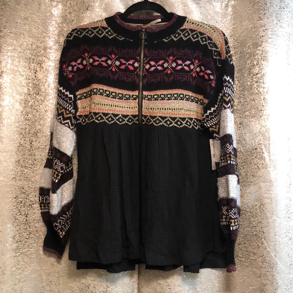 Free People, Cozy Cottage Sweater, Size XS